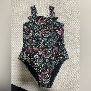 Vilebrequin girls one piece swimsuit evening birds